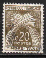 FRANCE : Taxe N° 92 Oblitéré - PRIX FIXE - - 1960-.... Usados