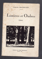 LUMIERES ET OMBRES Poèmes Jacqueline Pelletier Doisy 1975 - Franse Schrijvers