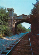 British Railway Bolton-Blackburn Rail 1848 As It Passes Turton Tower - Opere D'Arte