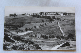 Cpsm, Chateauneuf De Randon, Vue Générale Méridionale, Lozère 48 - Chateauneuf De Randon