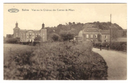 CPA SAIVE : Vue Sur Le Château Des Comtes De Méan - Circulée Vers Lokeren - Edit. Fraikin-Fassotte Saive - 2 Scans - Blegny