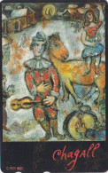 TC JAPON / 110-011 - Peinture France & Belarus - MARC CHAGALL - Animal CHEVAL HORSE PAINTING JAPAN Phonecard - 1965 - Malerei