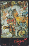 TC JAPON / 110-011 - Peinture France & Belarus - MARC CHAGALL - Animal CHEVAL HORSE PAINTING JAPAN Phonecard - 1965 - Peinture