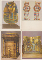 EGYPTE. Pochette 8 Cpa (sur 10) TUTANKAMEN'S TREASURES. Phot. Lehnert & Landroc Le Caire1938 (K. Lambelet ) - Andere & Zonder Classificatie