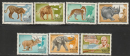 HONGRIE - Poste Aérienne N°436/42 ** (1981) Animaux - Unused Stamps