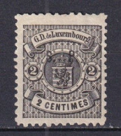 1881 LUXEMBOURG-LUSSEMBURGO - OFFICIEL - MICHEL 28 - MH* - Service