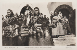 ESPAGNE. BALEARES. IBIZA . Cpsm 9x14.Procesion Religiosa En San Antonio Abad - Ibiza