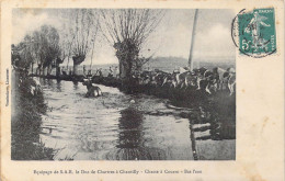 FRANCE - 60 - Chantilly - Equipage De S.A.R. Le Duc De Chartres à Chantilly - Chasse à Courre.. - Carte Postale Ancienne - Chantilly