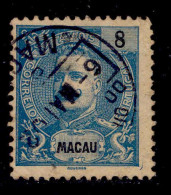 ! ! Macau - 1898 D. Carlos 8 A - Af. 84 - Used - Gebruikt