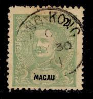 ! ! Macau - 1898 D. Carlos (HONG KONG CANCEL) 2 A - Af. 80 - Used - Used Stamps