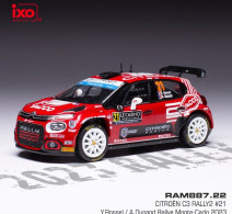 Citroën C3 Rally2 - Rallye Monte-Carlo 2023 #21 - Y. Rossel/A. Dunand - Ixo - Ixo