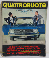 37596 QUATTRORUOTE 1965 N. 118 - Audi 1700 / Volkswagen 1600 TL / GP Italia - Moteurs