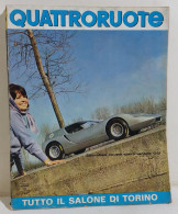 37607 QUATTRORUOTE 1966 N. 132 - FIAT 124 / Opel Diplomat / Scarabeo Coupè - Motores