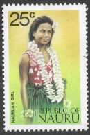 Nauru. 1973 Definitives. 25c MH. SG 109 - Nauru