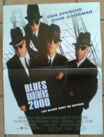 AFFICHE CINEMA FILM BLUES BROTHERS 2000 AYKROYD GOODMAN 1998 TBE MUSIQUE ROCK FRANKLYN BROWN - Affiches & Posters