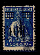 ! ! Portugal - 1928 Ceres W/OVP 40 C (With PERFIN) - Af. 471 - Used - Oblitérés