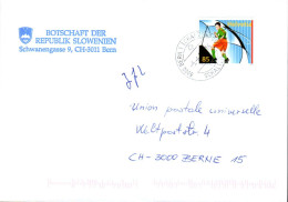 SUISSE SEUL SUR LETTRE DE BERN 2008 - Covers & Documents