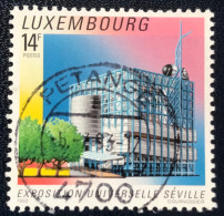 Luxembourg - Luxemburg - C18/31 - 1992 - (°)used - Michel 1298 - Wereldtentoonstelling Sevilla - PETANGE - Gebraucht