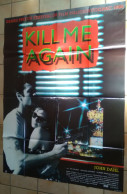 AFFICHE CINEMA FILM KILL ME AGAIN VAL KILMER  1989 TBE - Affiches & Posters