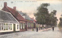 BELGIQUE - La Panne - Maisons De Pêcheurs - Carte Postale Ancienne - De Panne