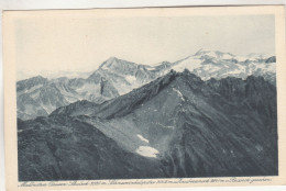 D3949) MALLNITZ - Mallnitzer Tauern Säuleck - Schneewinkelspitze - Zauberernock - V. Reisseck Gesehen ALT 1924 - Mallnitz