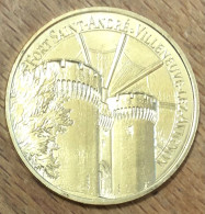 30 VILLENEUVE LEZ AVIGNON FORT SAINT-ANDRÉ MDP 2019 MÉDAILLE SOUVENIR MONNAIE DE PARIS JETON MEDALS COINS TOKENS - 2019