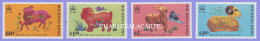 HONG KONG  1991  NEW YEAR OF THE RAM  S.G. 658-61 U.M. - Ongebruikt