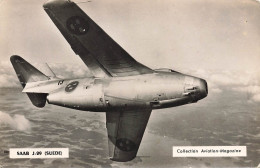 Aviation * Avion SAAB J29 , Suède  * Plane - 1946-....: Ere Moderne