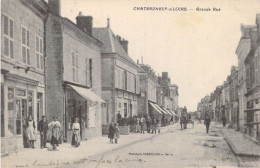 FRANCE - 45 - Châteauneuf Sur Loire - Grande Rue - Carte Postale Ancienne - Autres & Non Classés