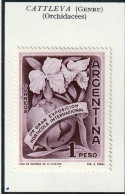 ARGENTINE - Fleurs, Flowers, Orchidées, 1ère Exposition Horticole - 1962 - MH - Neufs