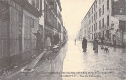 FRANCE - 92 - Courbevoie - Rue De L'Abreuvoir - La Banlieue Parisienne Inondée - Carte Postale Ancienne - Courbevoie