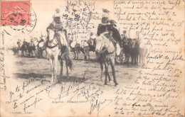 ALGÉRIE - Cavaliers "Djouad" Et Leurs Faucons - Cpa Dos Simple 1905 - Other & Unclassified