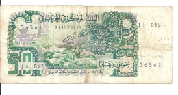 ALGERIE 50 FRANCS 1977 VF P 130 - Algérie