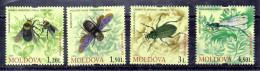 Moldavia Serie Nº Yvert 573/76 ** INSEPTOS (INSECTS) - Abeilles