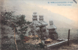 JAPON - Tombs Of Soga Brothers - Carte Postale Ancienne - Otros & Sin Clasificación