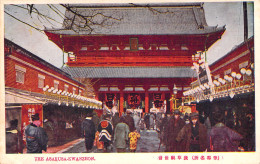 JAPON - The Azakusa Kwanzeon - Animé  - Carte Postale Ancienne - Autres & Non Classés