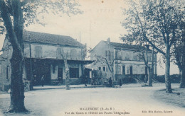 CPA-13-MALLEMORT-Vue Du Cours Et L'hôtel Des Postes Télégraphes - Mallemort