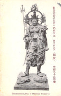 JAPON - Bishamonteno One Of National Treasures - Carte Postale Ancienne - Sonstige & Ohne Zuordnung