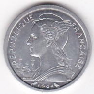 Ile De La Réunion 1 Franc 1964 Chouette, En Aluminium , Lec# 54 , Unc , Neuve - Reunion