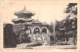 JAPON - Temple Of Heaven In The Grounds Of The Chosen Hotel Keijo  - Carte Postale Ancienne - Autres & Non Classés