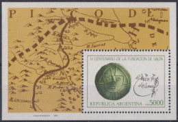 F-EX43941 ARGENTINA MNH 1982 4 CENTENARY SALTA FOUNDATION ARCHEOLOGY. - Archéologie