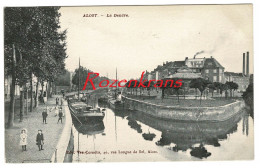 Aalst Alost La Dendre De Dender Geanimeerd ZELDAAM 1911 Binnenschip Peniche Barge (In Zeer Goede Staat) - Aalst