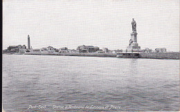 PORT SAID - Statue à Ferdinand De Lesseps Et Phare - Port-Saïd