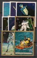 BURUNDI - 1969 - N°Mi. 520B à 527B - Apollo 11 - Non Dentelé / Imperf. - Neuf Luxe ** / MNH / Postfrisch - Nuovi