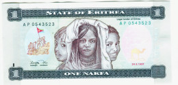 1 Nakfa Neuf 3 Euros - Eritrea