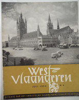 Architectuur & Plastiek -themanr 1954/4 Tijdschrift WEST-VLAANDEREN Ieper Halle Belfort Poperinge Kerkmeubilair Westhoek - Historia