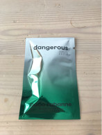 Proefje Paco Rabanne Dangerous Me - Echantillons (tubes Sur Carte)