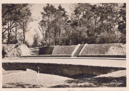 CAMP DE MUTZIG LE PONT DU PARCOURS DU RISQUE CARTE DECHIREE CF SCAN SCOTCH AU DOS - Mutzig