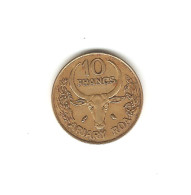 478/ Madagascar : 10 Francs 1989 - Madagascar