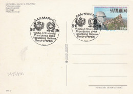 X4844 Repubblica Di San Marino - Panorama Vedute Multipla - Nice Stamps Timbres Francobolli FDC Pertini 1984 - San Marino